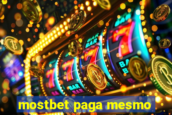 mostbet paga mesmo